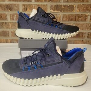 ECCO Zipflex M Low Marine Night Sky Leather Sneakers Size EU 46 / US 12.5